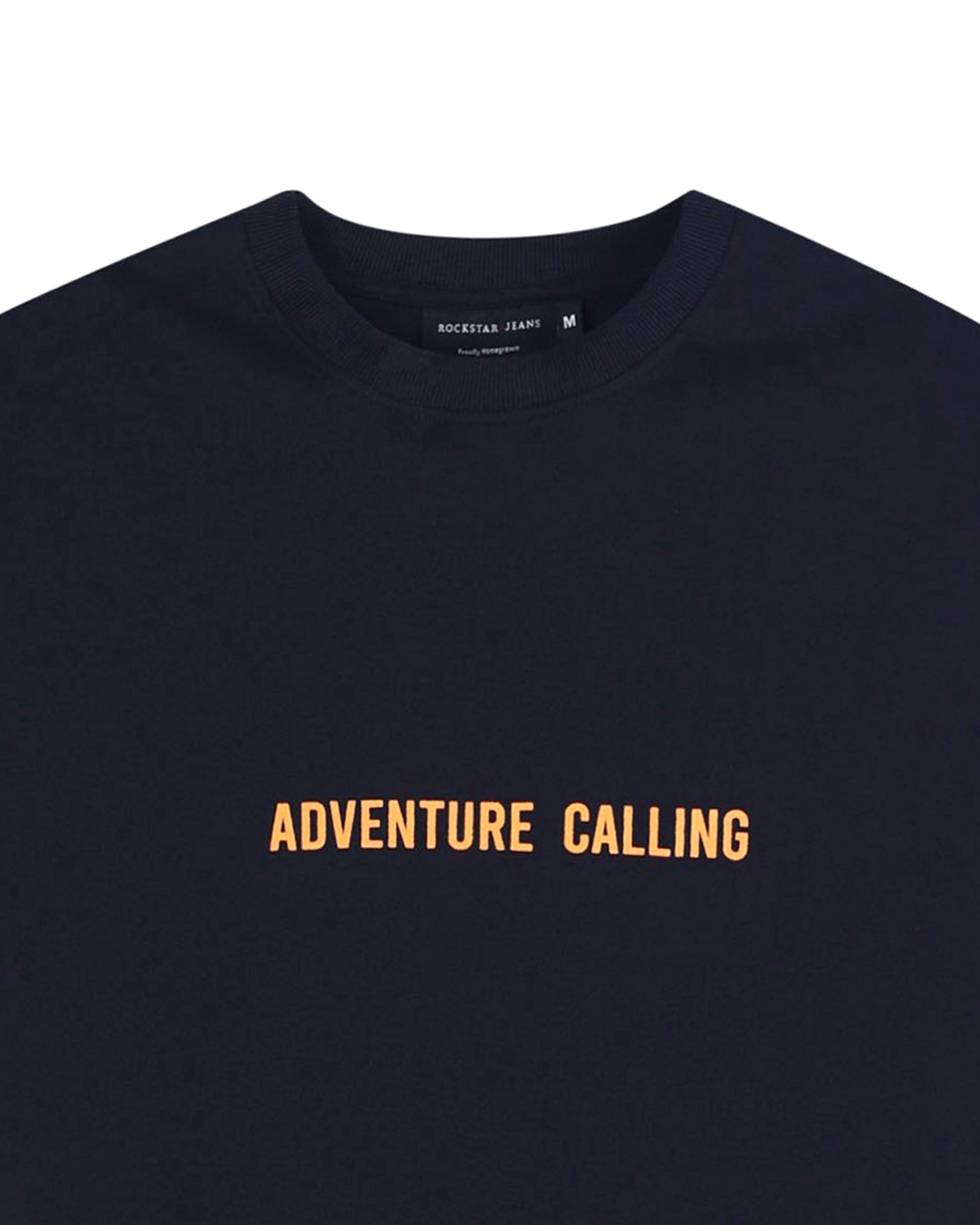 LIFE IS GOOD NAVY BLUE TEE - Relaxed Fit