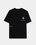 SERENITY BLACK TEE - Relaxed Fit