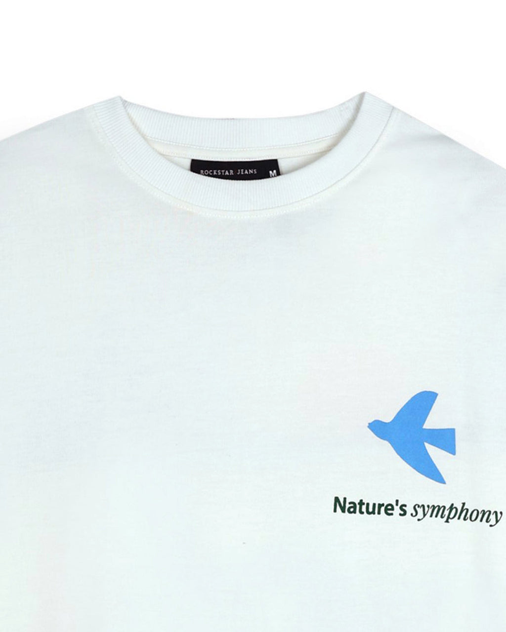 SERENITY OFF WHITE TEE - Relaxed Fit