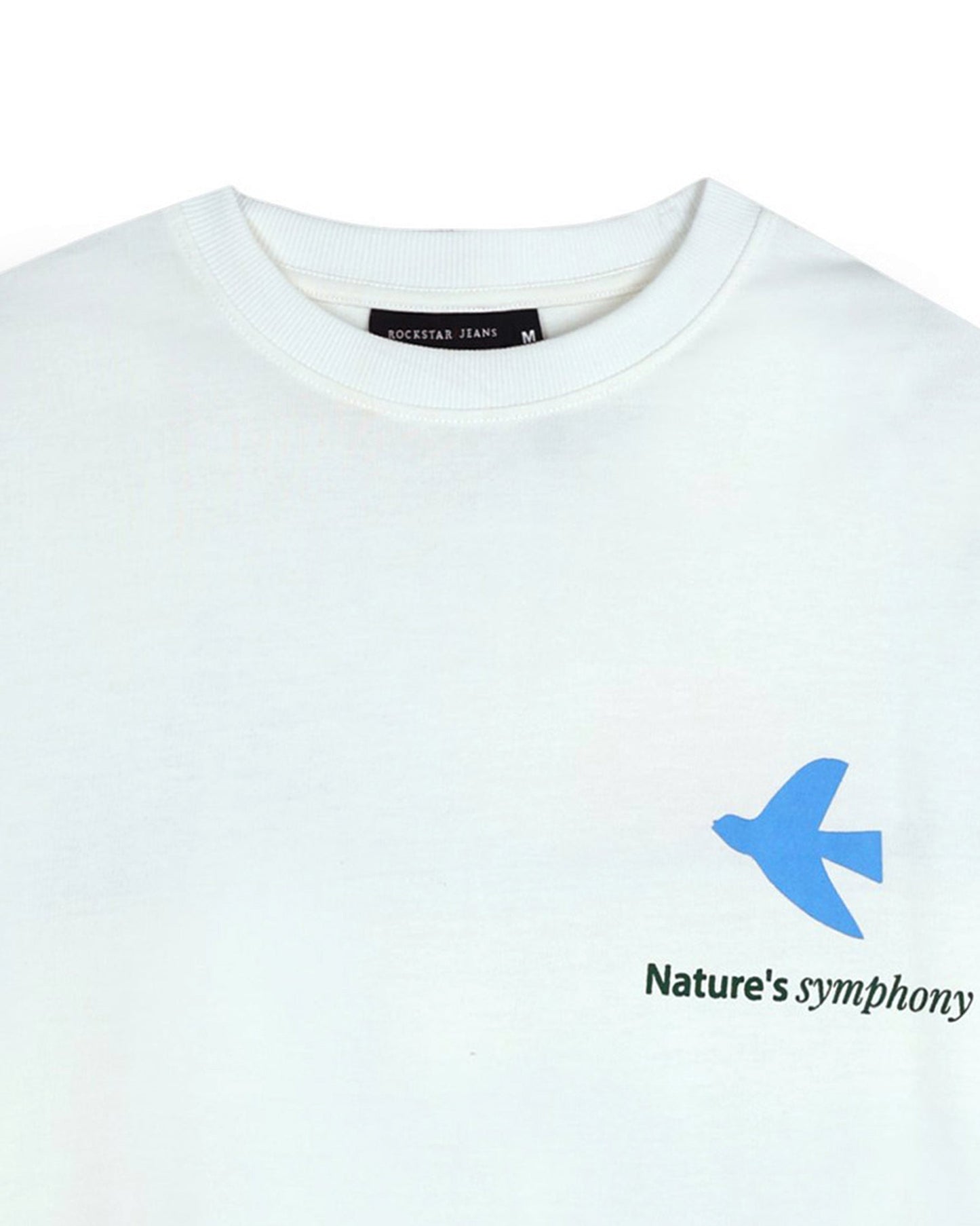 SERENITY OFF WHITE TEE - Relaxed Fit