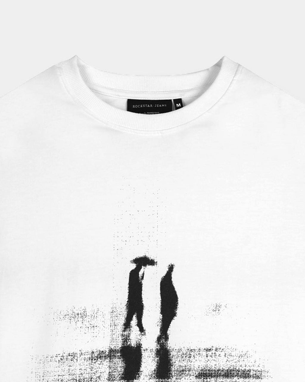 DISCOVERING OFF WHITE TEE - Relaxed Fit