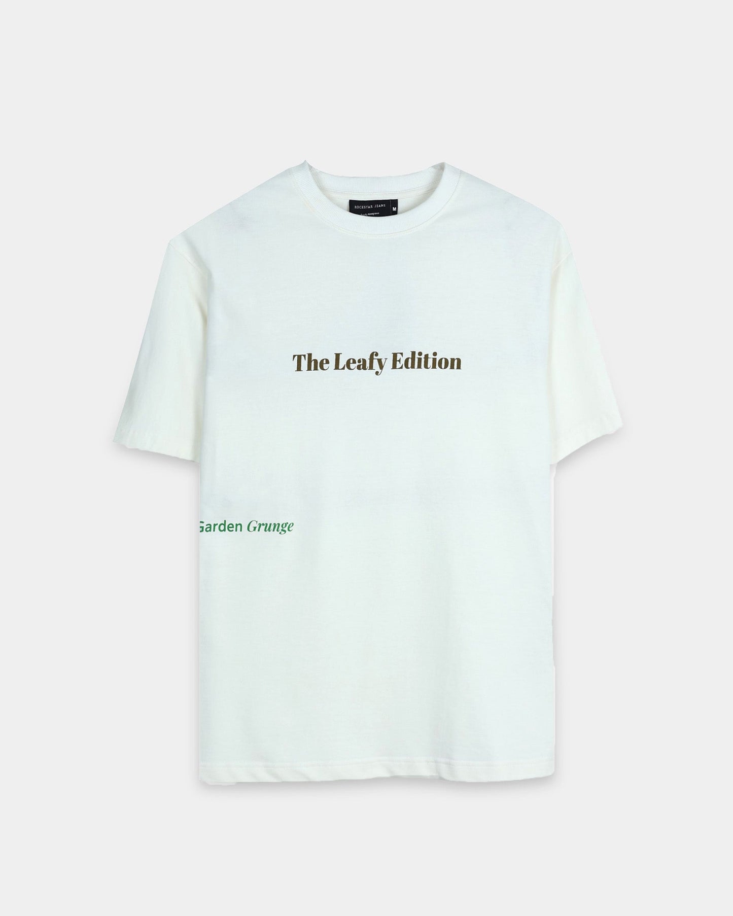 WELLNESS IN BLOOM OFF WHITE TEE - Relaxed Fit