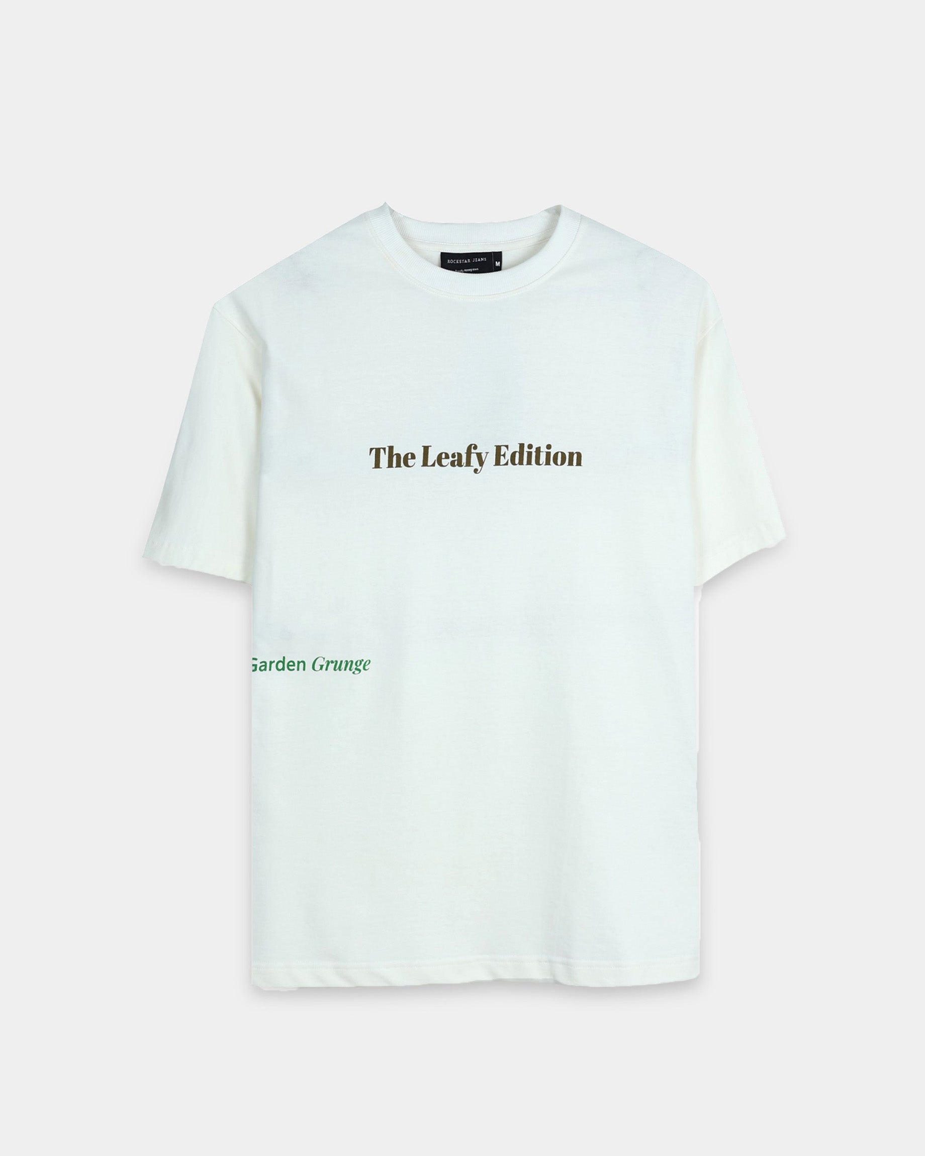 WELLNESS IN BLOOM OFF WHITE TEE - Relaxed Fit