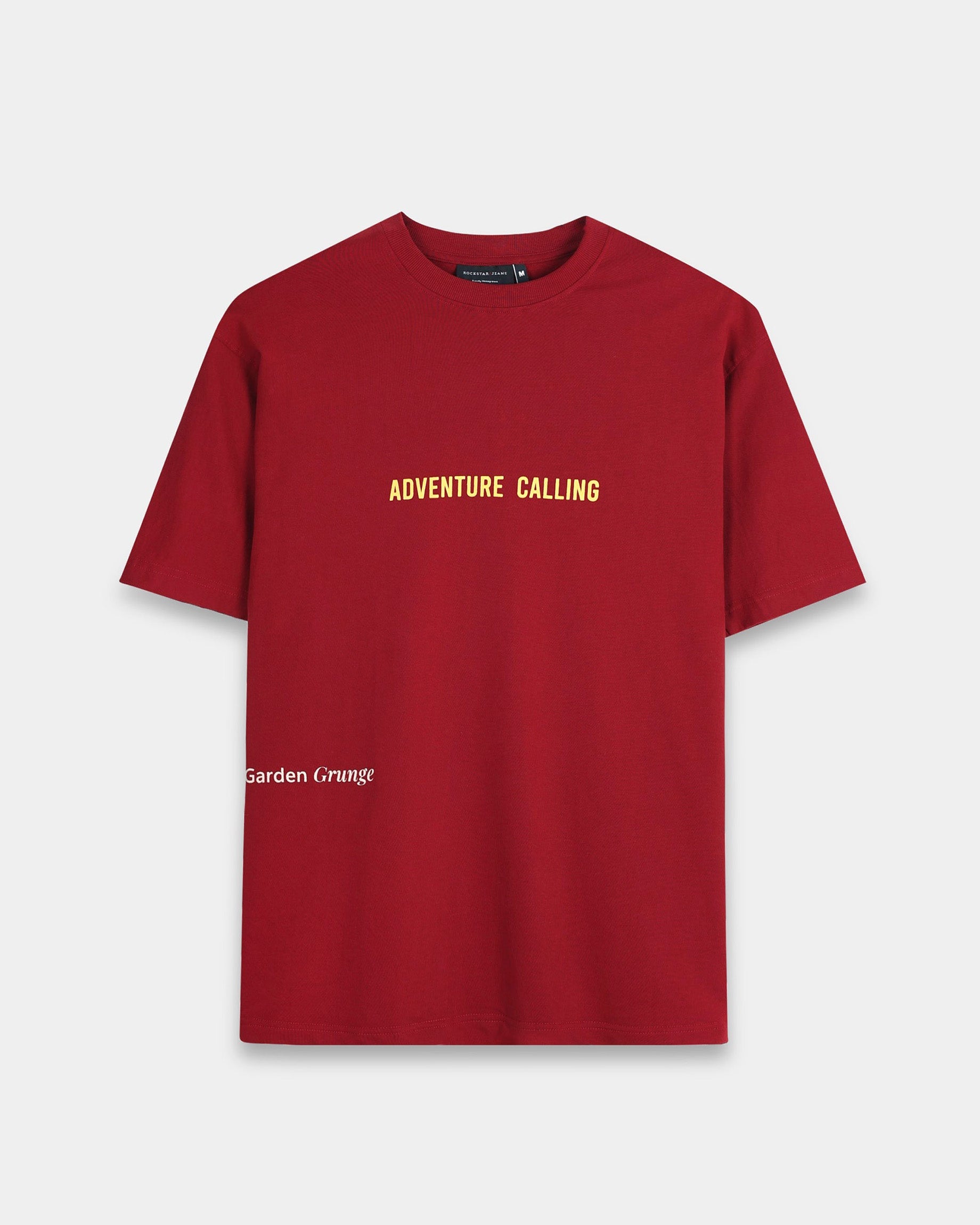 LIFE IS GOOD MAROON TEE - Relaxed Fit