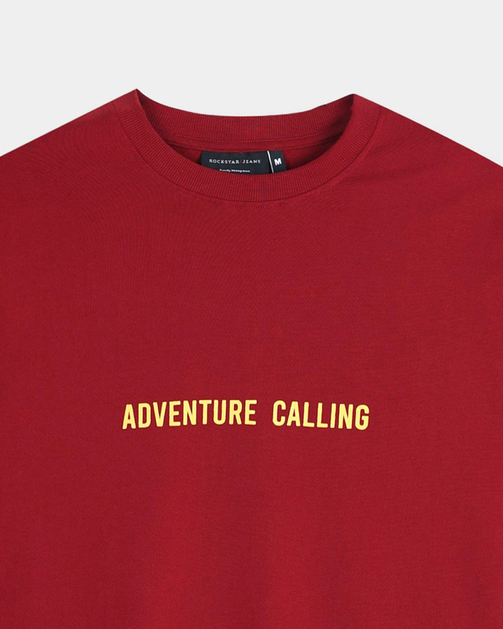 LIFE IS GOOD MAROON TEE - Relaxed Fit