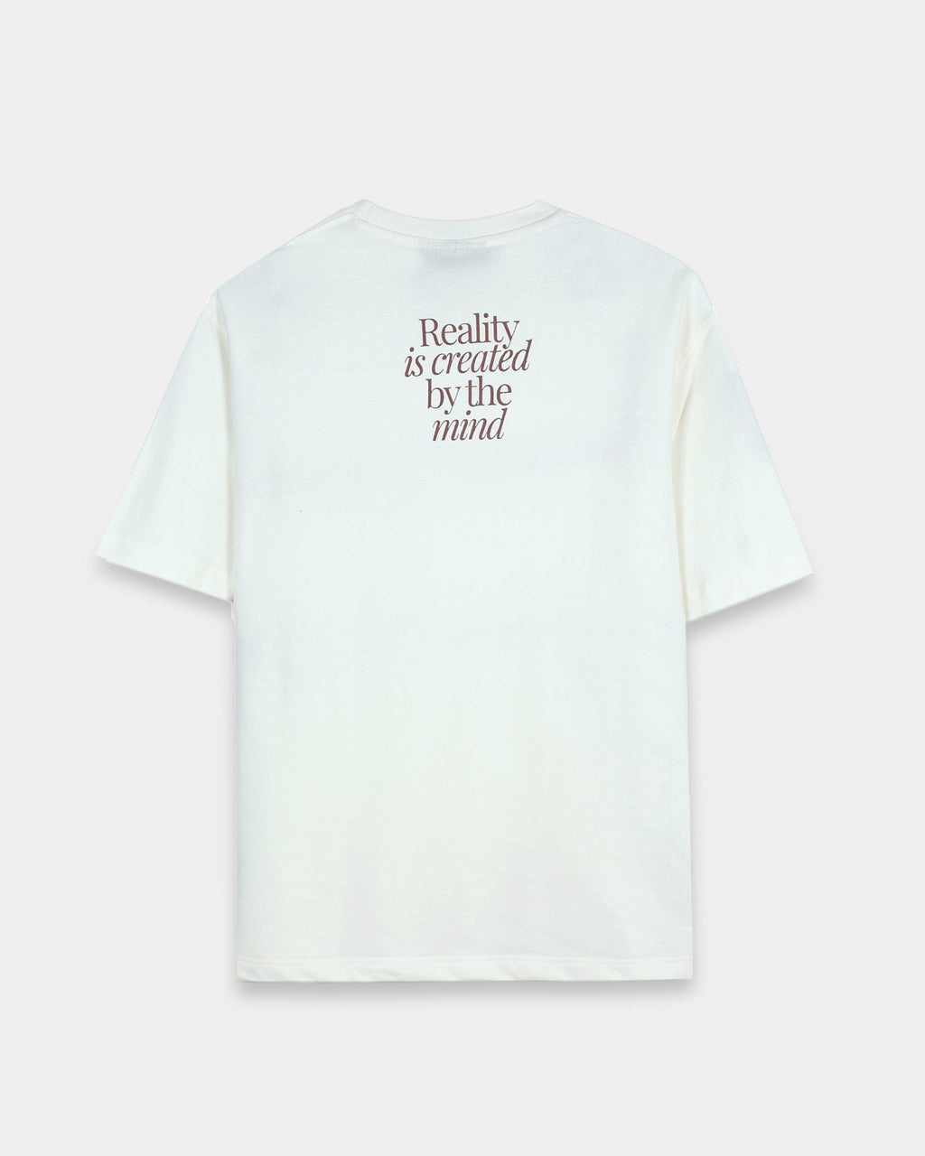 BALANCE OF THOUGHT OFF WHITE TEE - Relaxed Fit