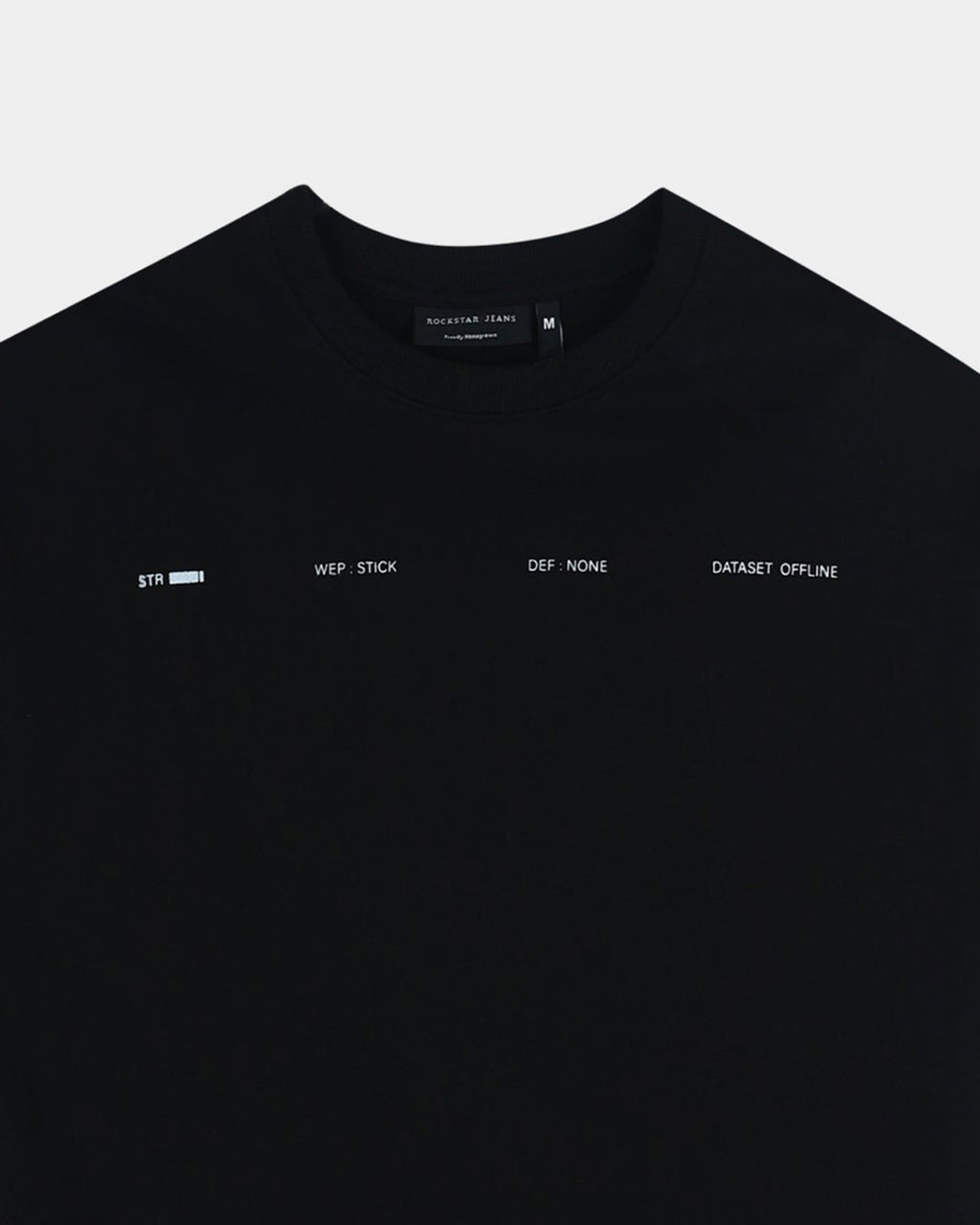 EXISTENCE BLACK TEE - Relaxed Fit