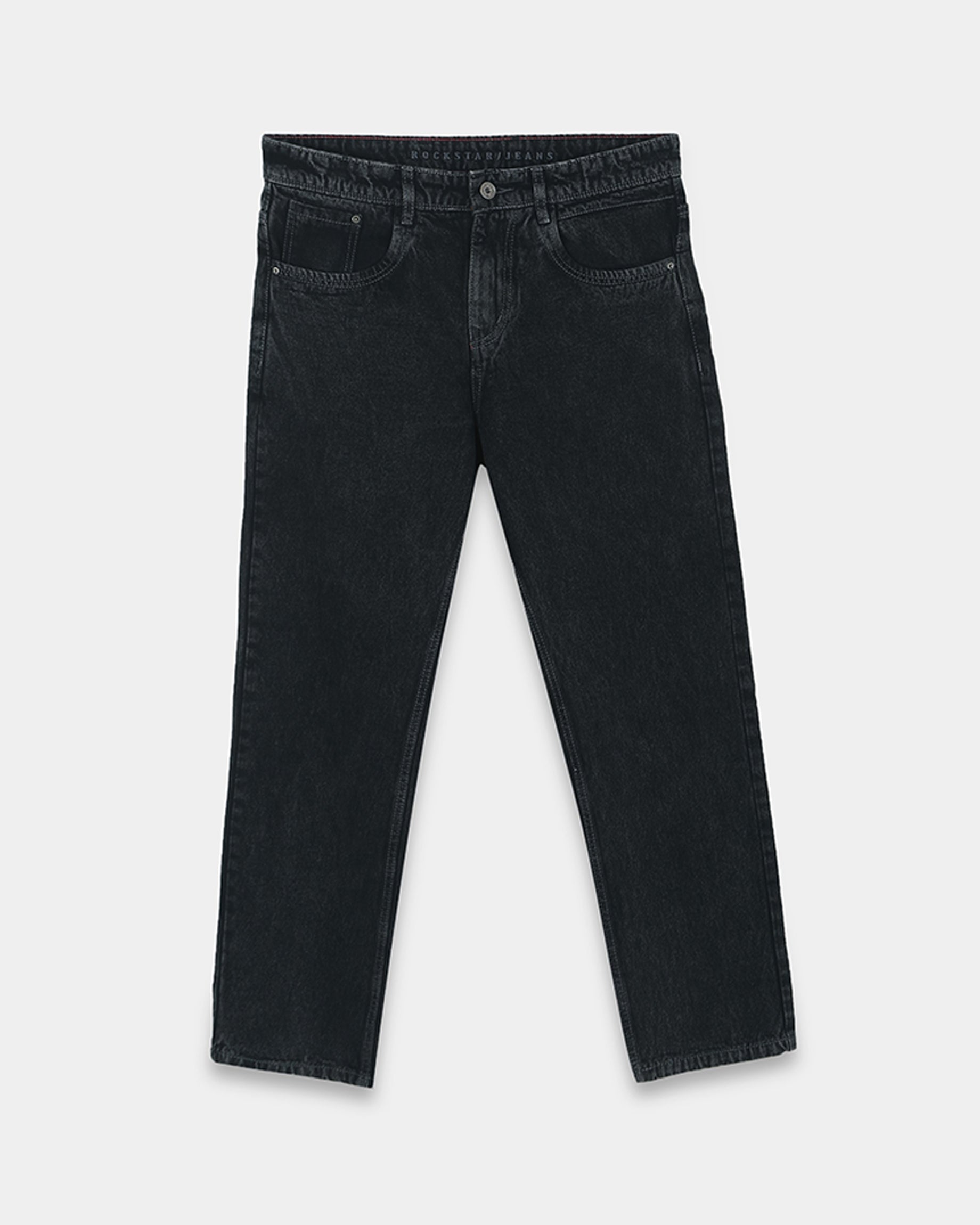 SIGNATURE CHARCOAL DENIM - Straight fit
