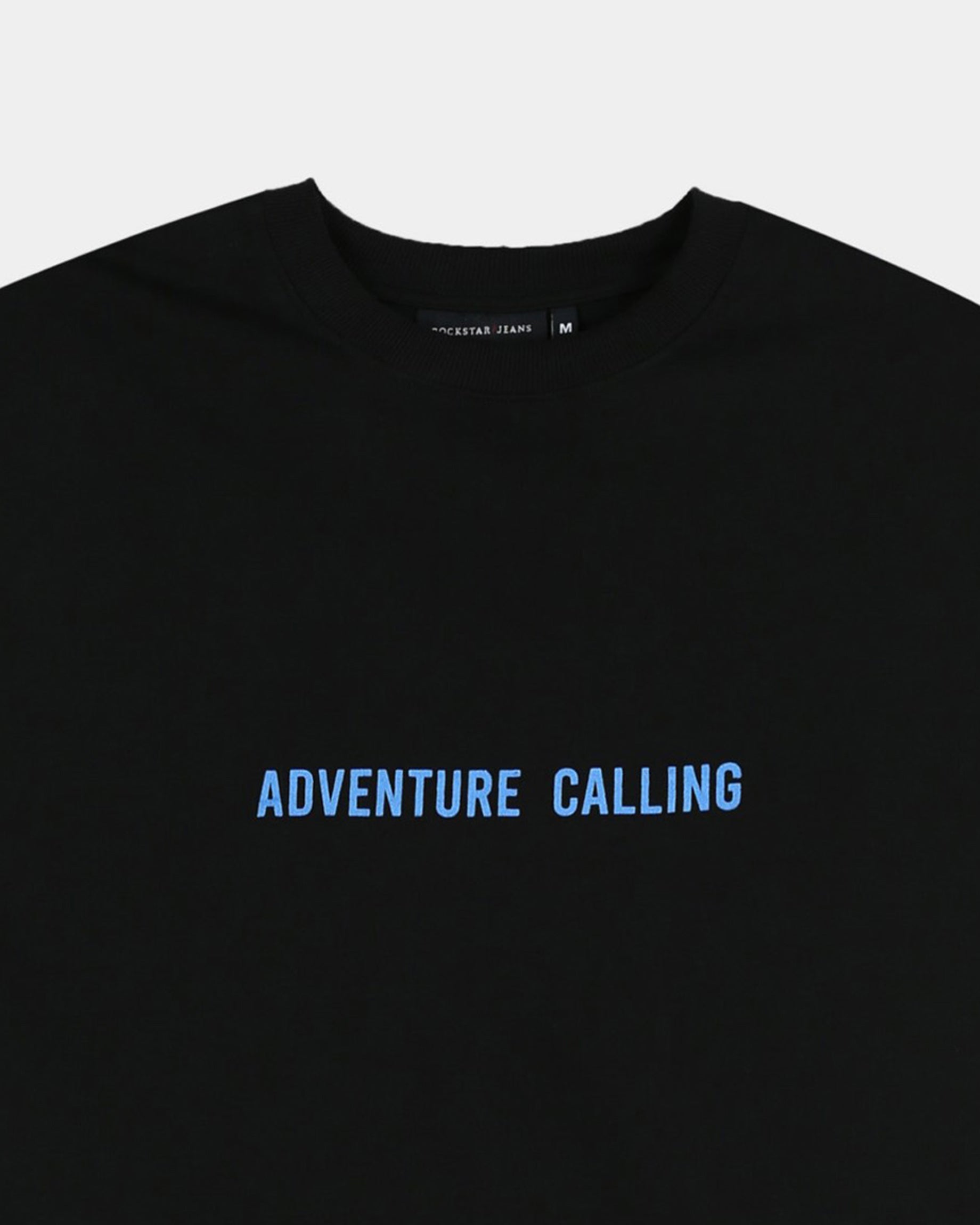 LIFE IS GOOD BLACK TEE - Relaxed Fit