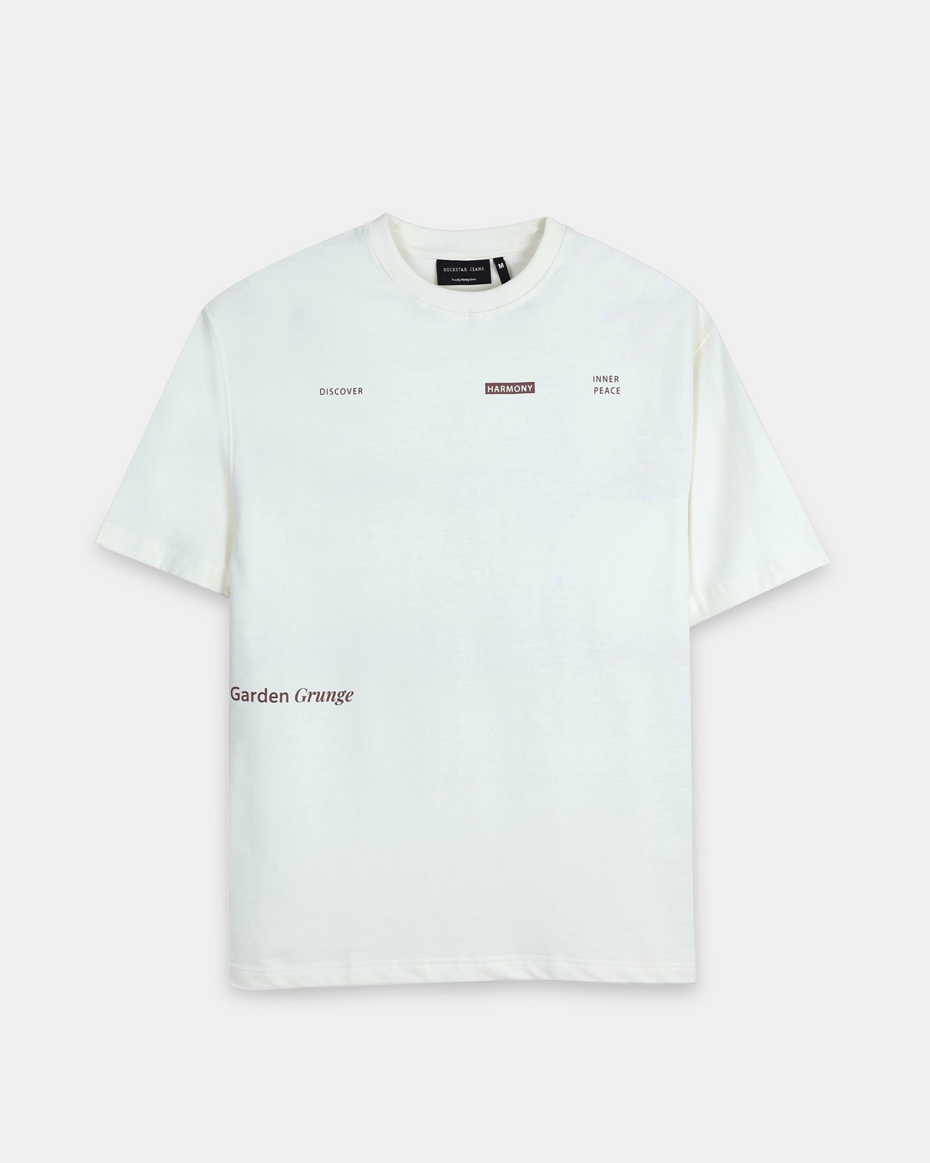 HARMONY OFF WHITE TEE - Relaxed Fit