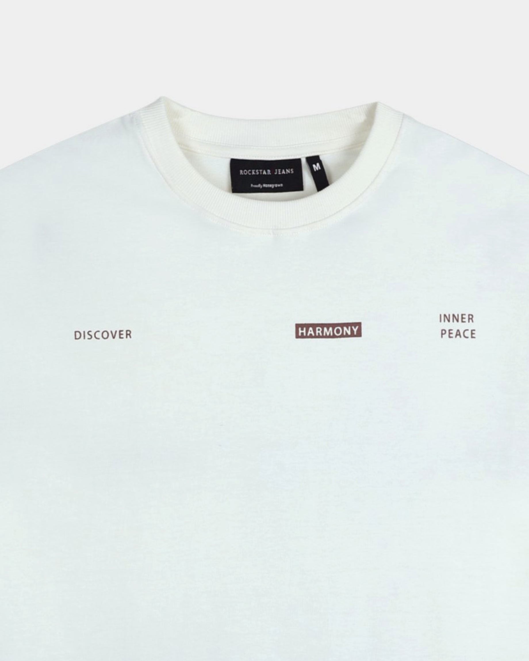 HARMONY OFF WHITE TEE - Relaxed Fit