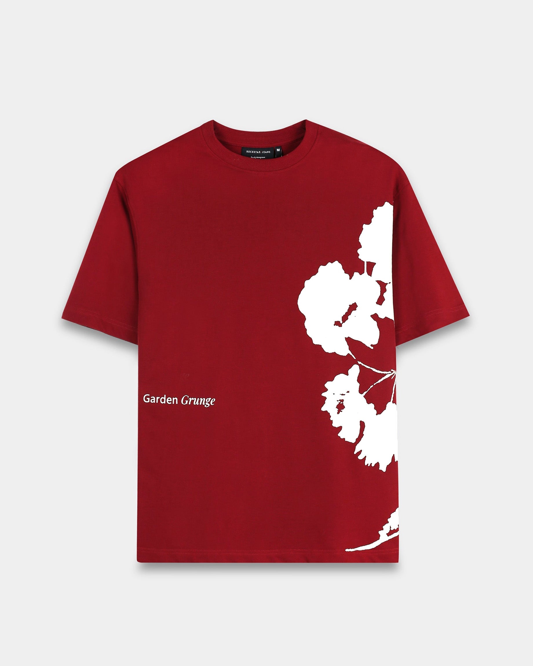 ECLECTIC REALM MAROON TEE - Relaxed Fit
