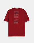ECLECTIC REALM MAROON TEE - Relaxed Fit