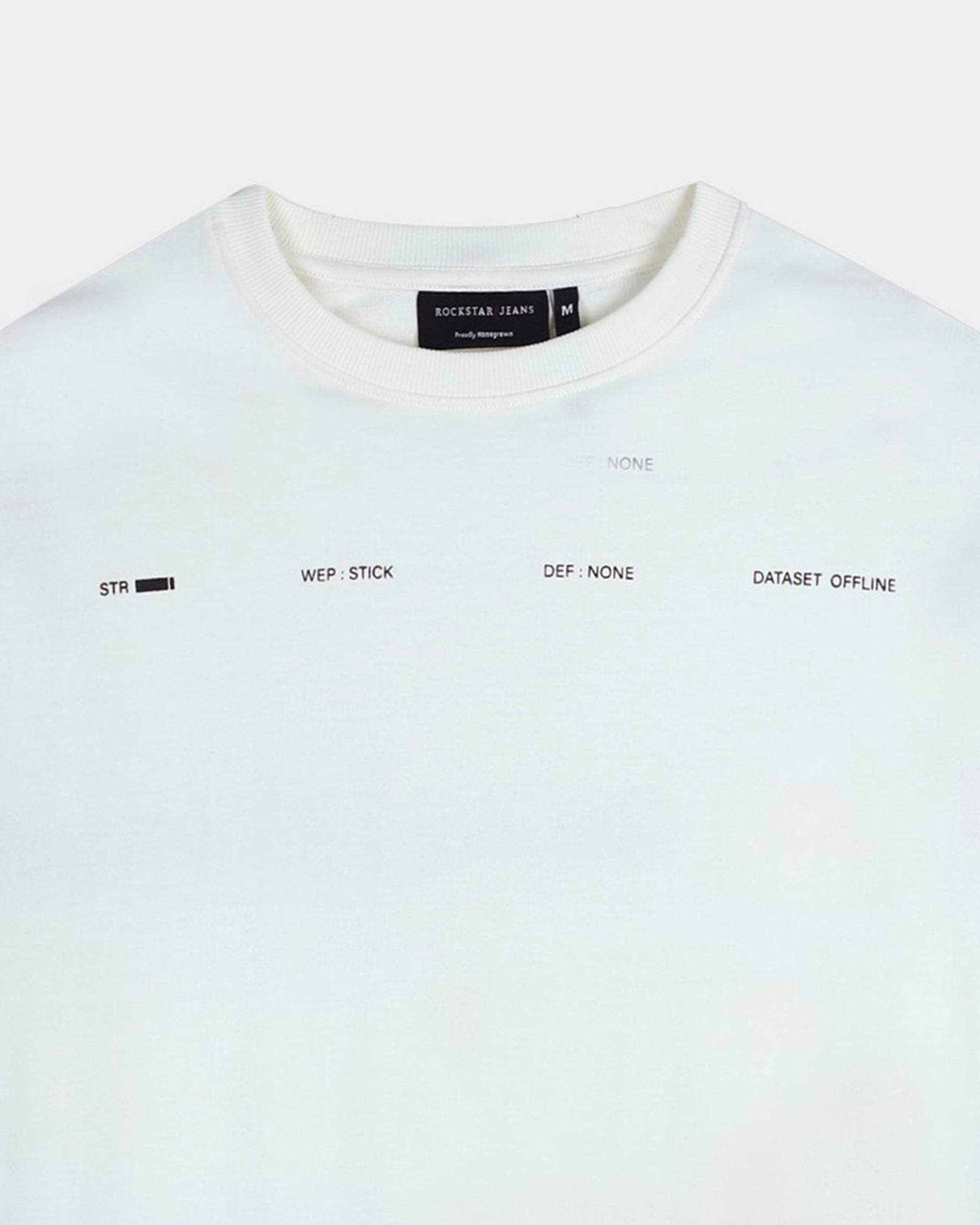 EXISTENCE OFF WHITE TEE - Relaxed Fit