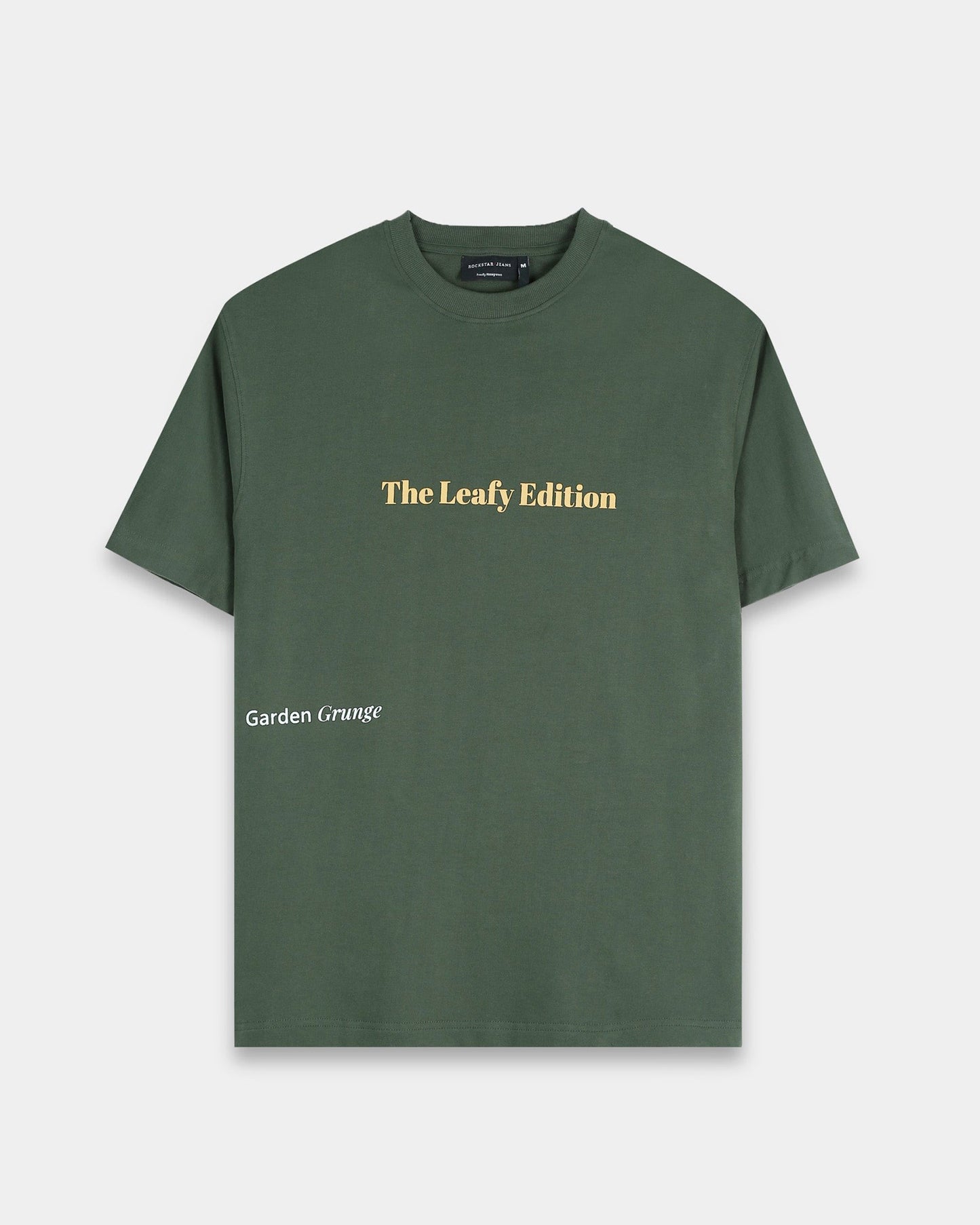 WELLNESS IN BLOOM FOREST GREEN TEE - Relaxed Fit