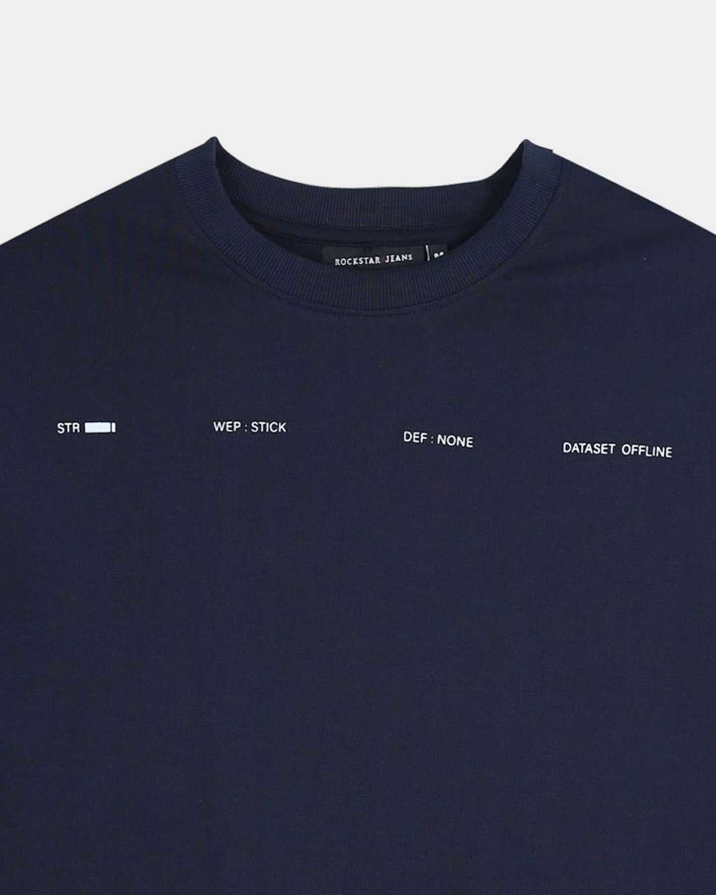 EXISTENCE NAVY BLUE TEE - Relaxed Fit