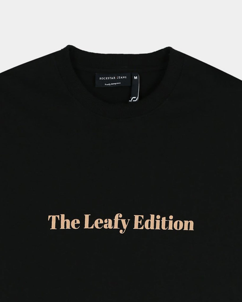 WELLNESS IN BLOOM BLACK TEE - Oversized fit