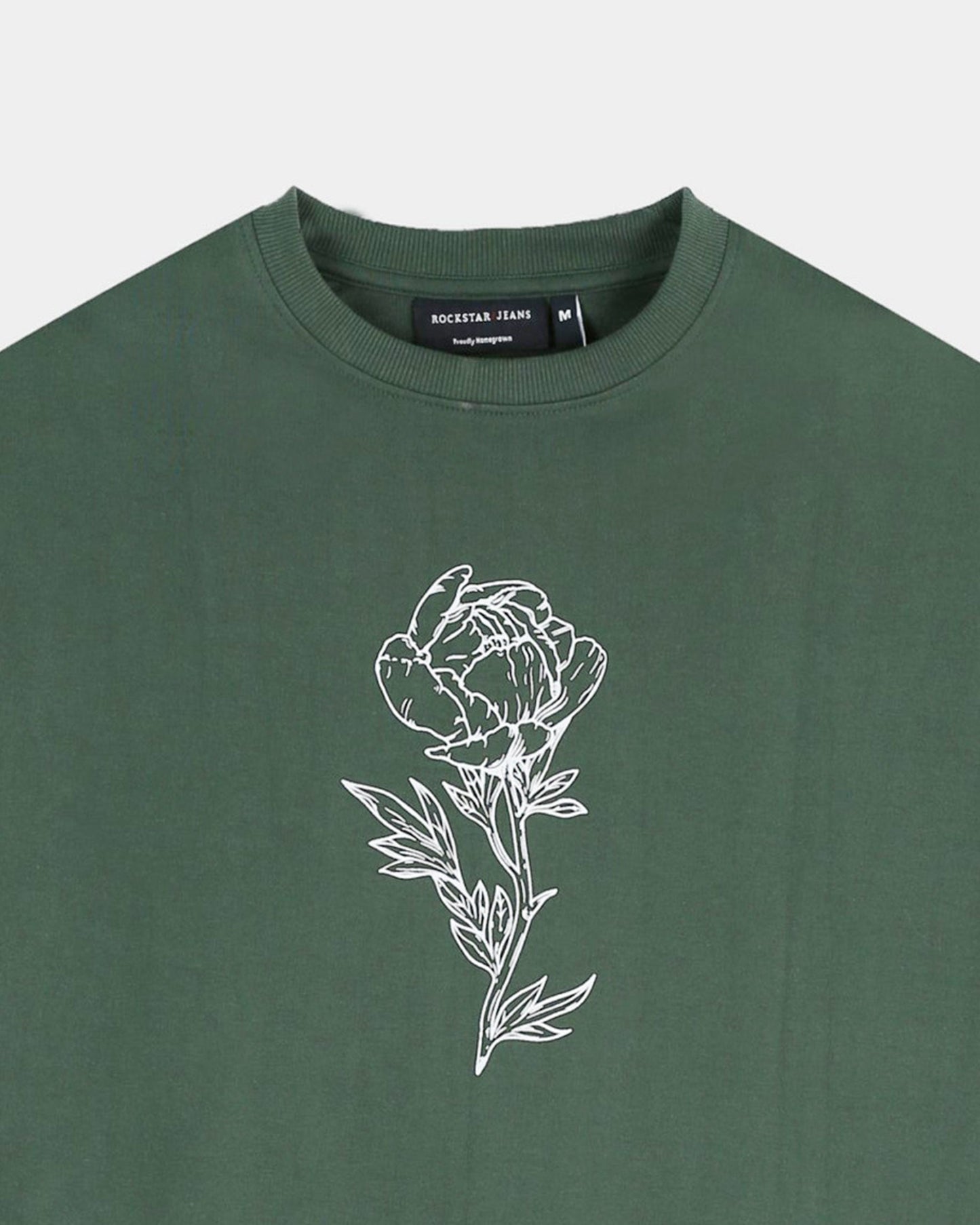 REIMAGINE FOREST GREEN TEE - Relaxed Fit