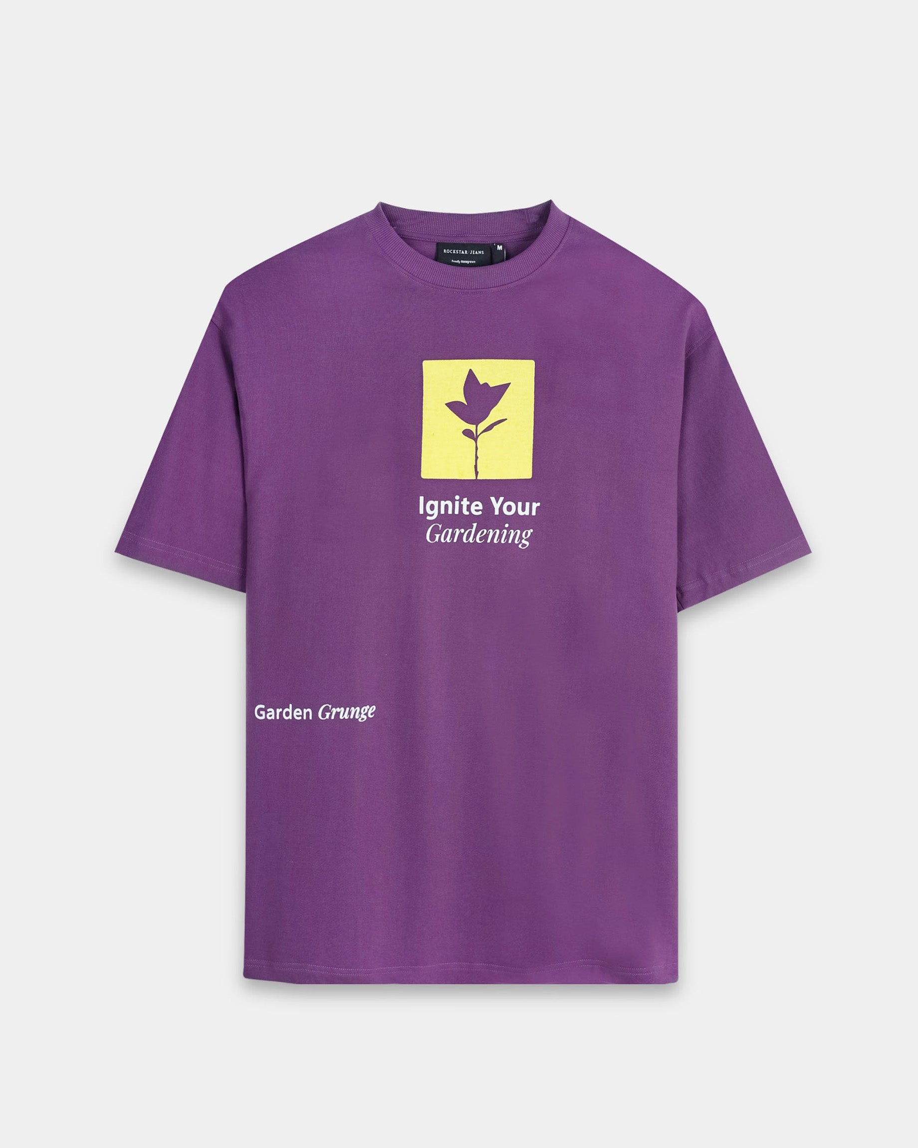 IGNITE YOUR GARDENING PURPLE TEE - Relaxed Fit