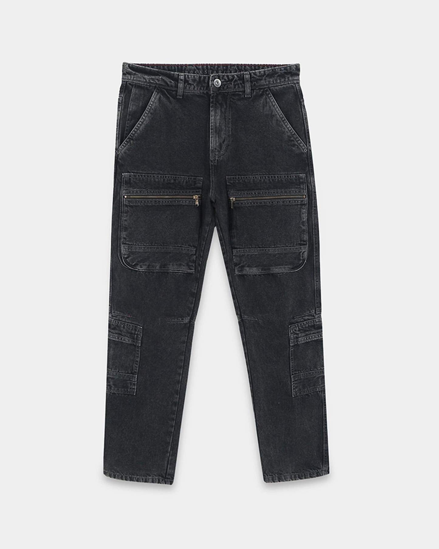 SHOW STOPPER BLACK DENIM - Relaxed fit
