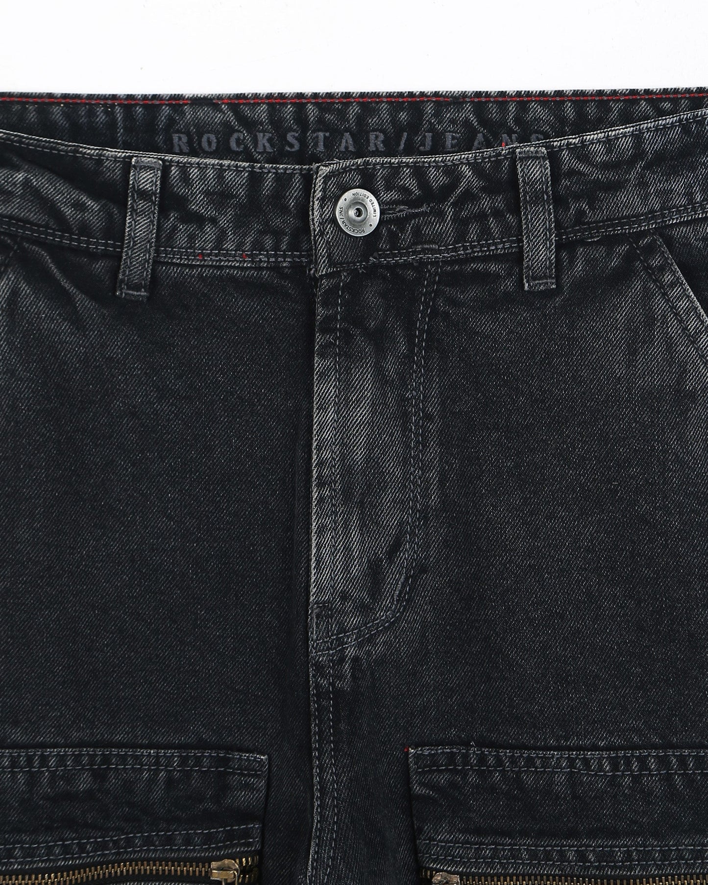 SHOW STOPPER BLACK DENIM - Relaxed fit