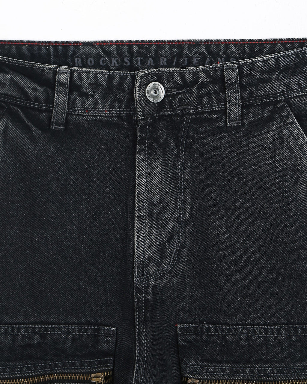 SHOW STOPPER BLACK DENIM - Relaxed fit