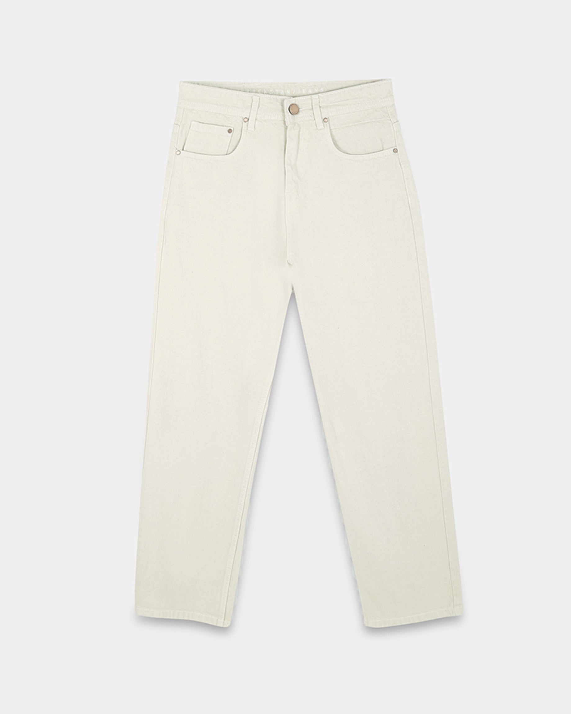 SIGNATURE IVORY DENIM - Straight fit
