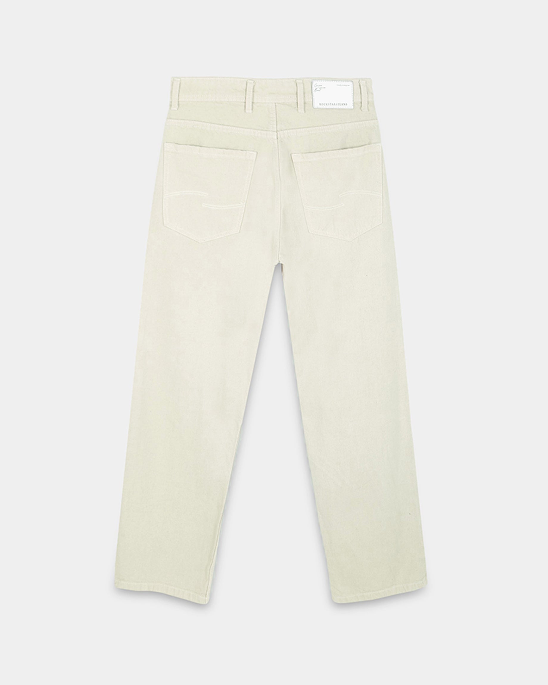 SIGNATURE IVORY DENIM - Straight fit