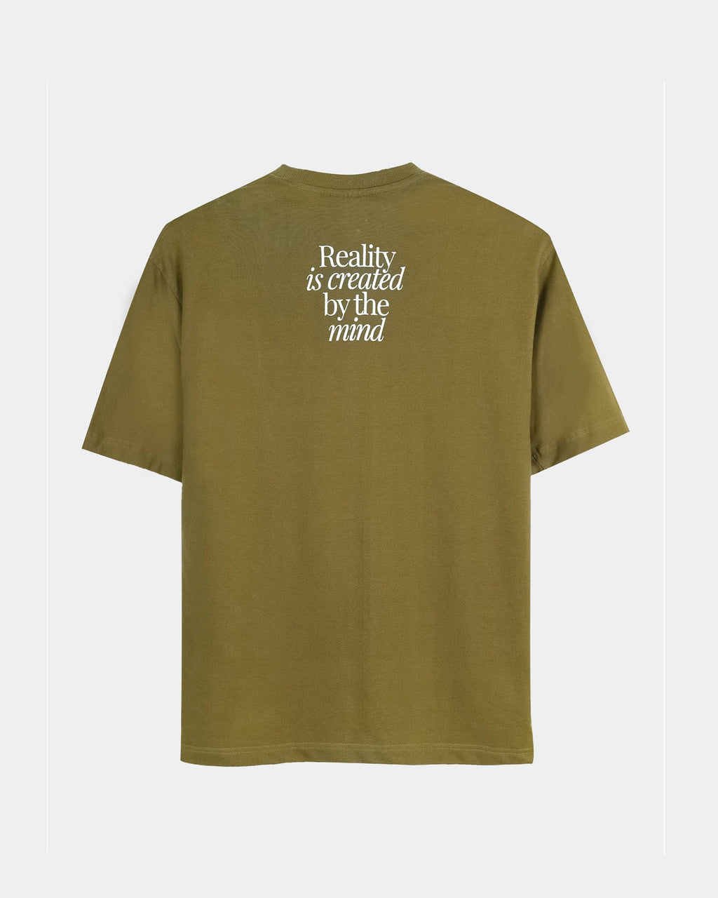 BALANCE OF THOUGHT MOSS GREEN TEE - Relaxed Fit