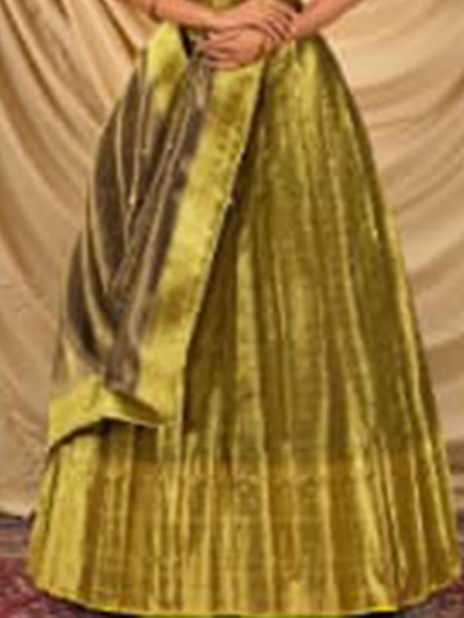 Stylish Tissue Liril Bridal Lehenga
