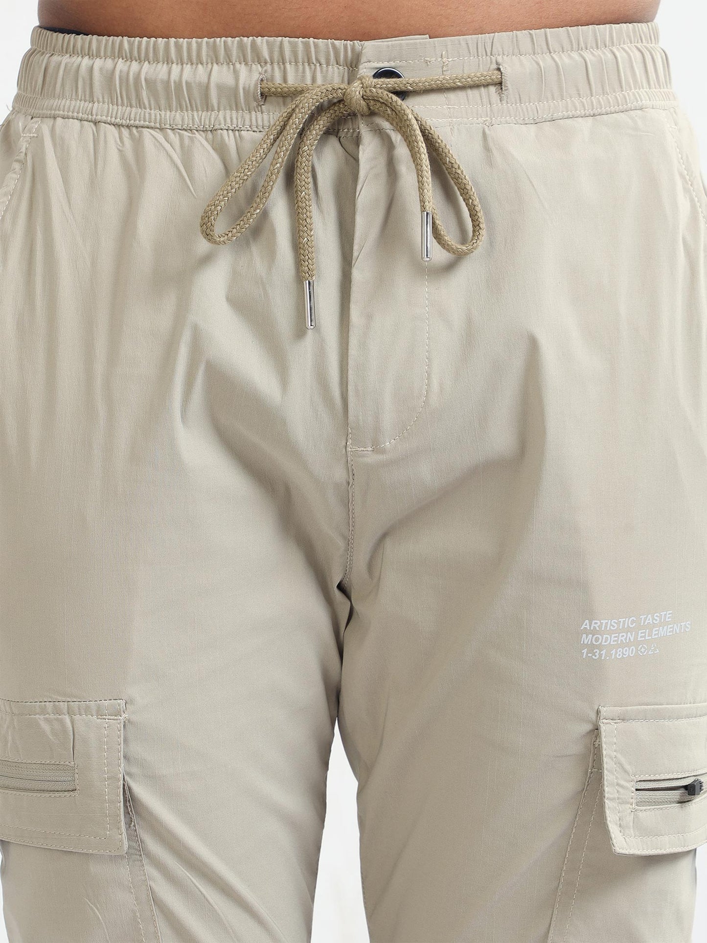 UltraLite Flexi Cargo Joggers-Beige