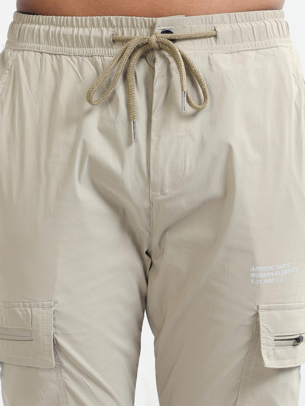 UltraLite Flexi Cargo Joggers-Beige