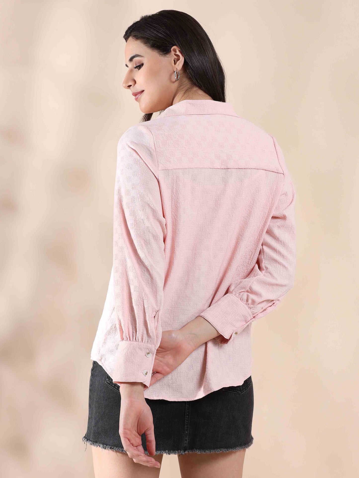 Peachy Paradise Summer Popcorn Shirt