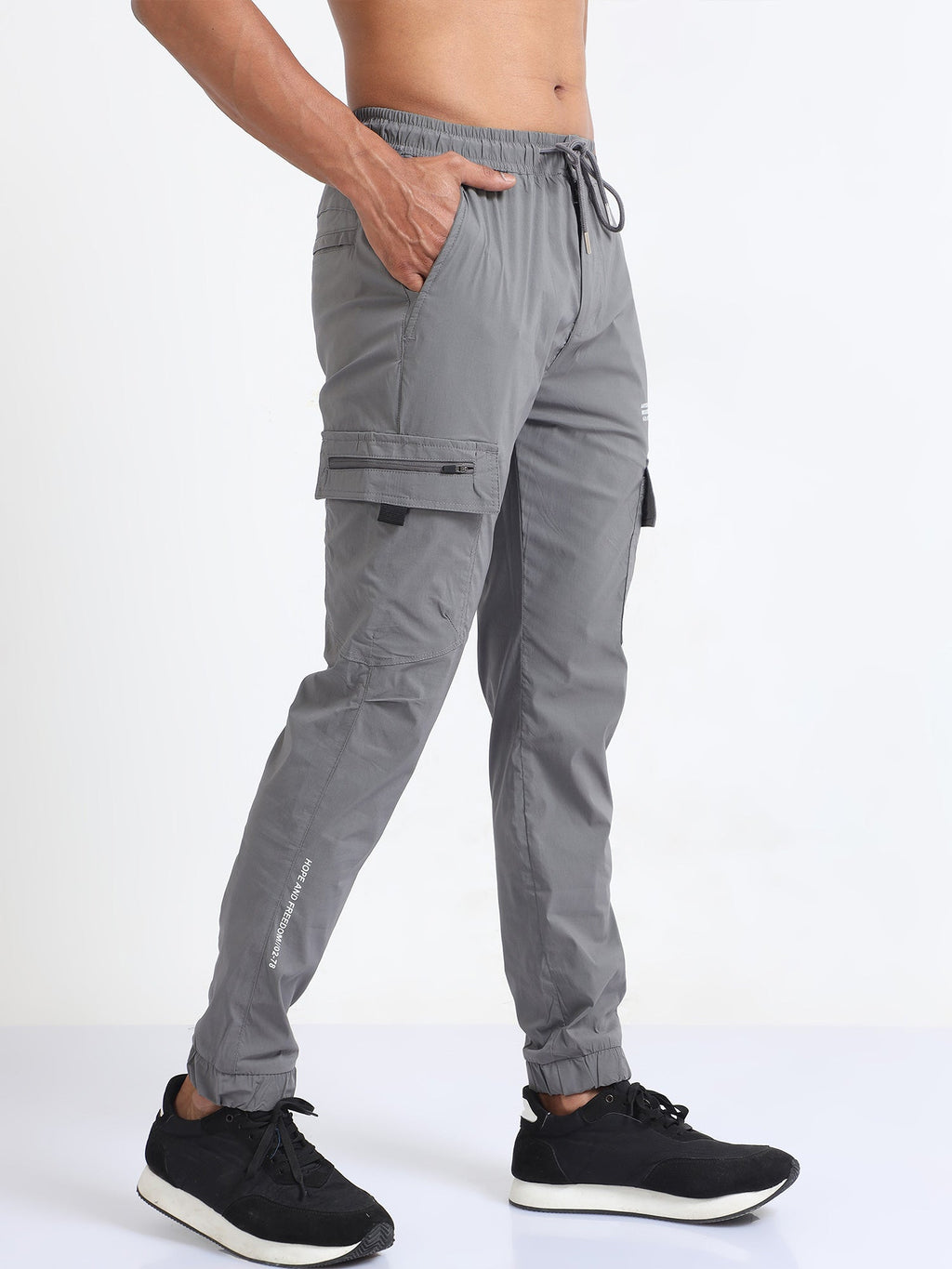 UltraLite Flexi Cargo Joggers-Grey