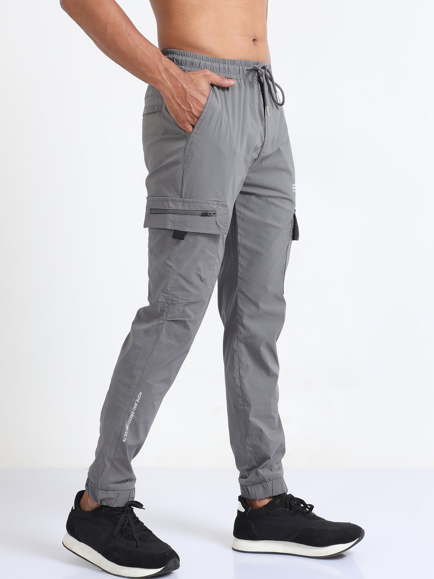 UltraLite Flexi Cargo Joggers-Grey