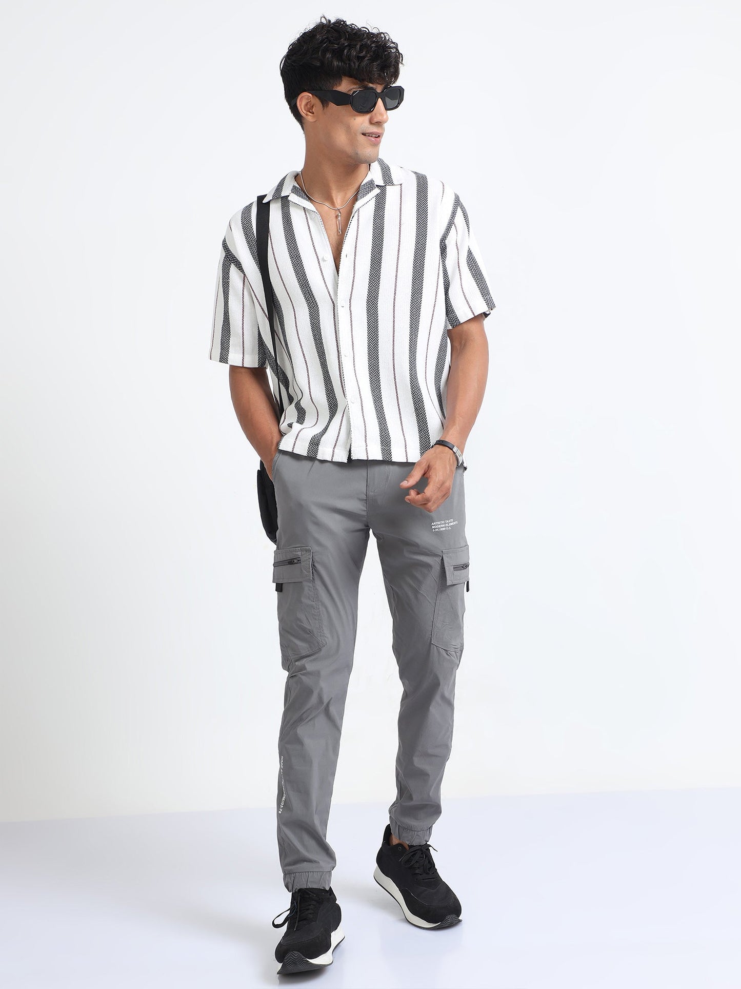 UltraLite Flexi Cargo Joggers-Grey