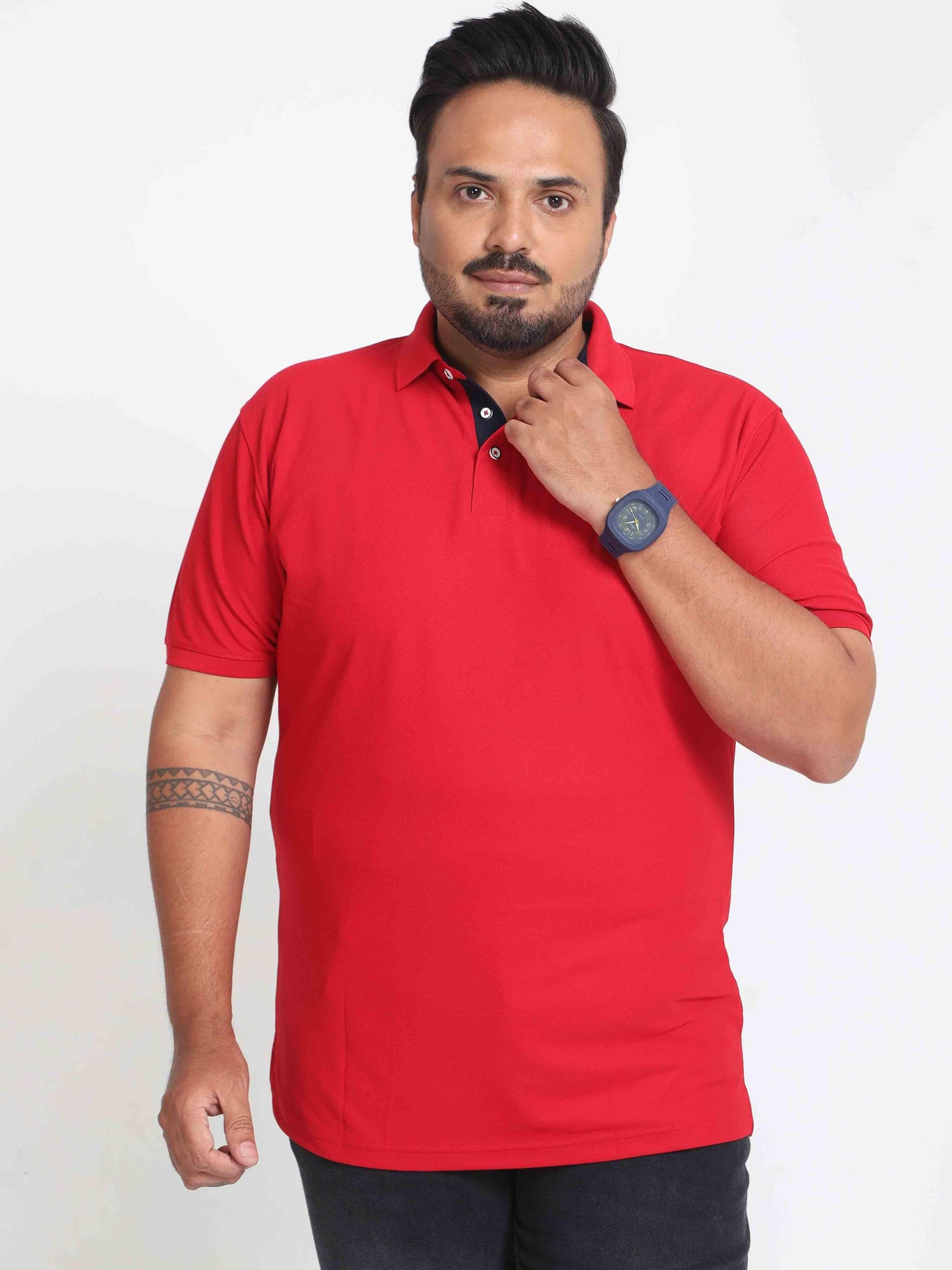 Arrow Red Men's Polo T-shirt