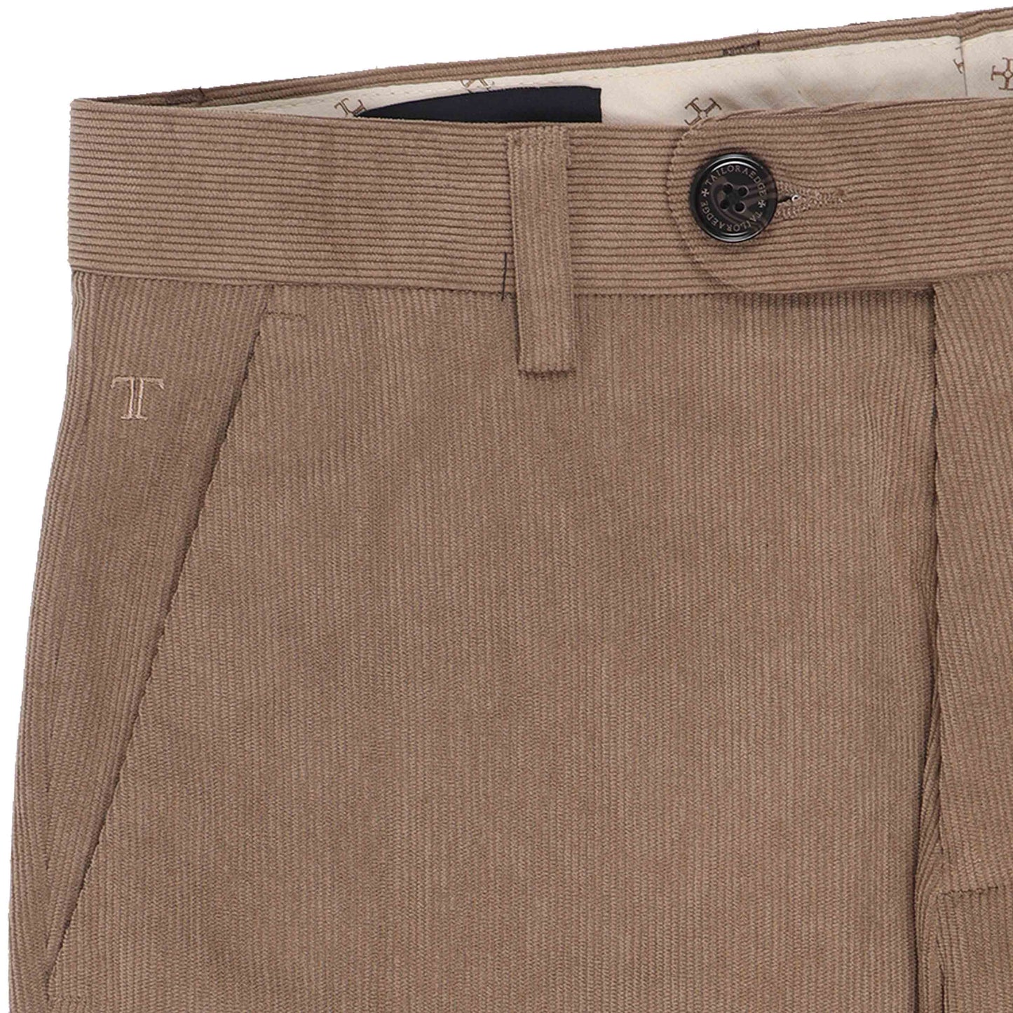 Statement Corduroy Khaki Pant