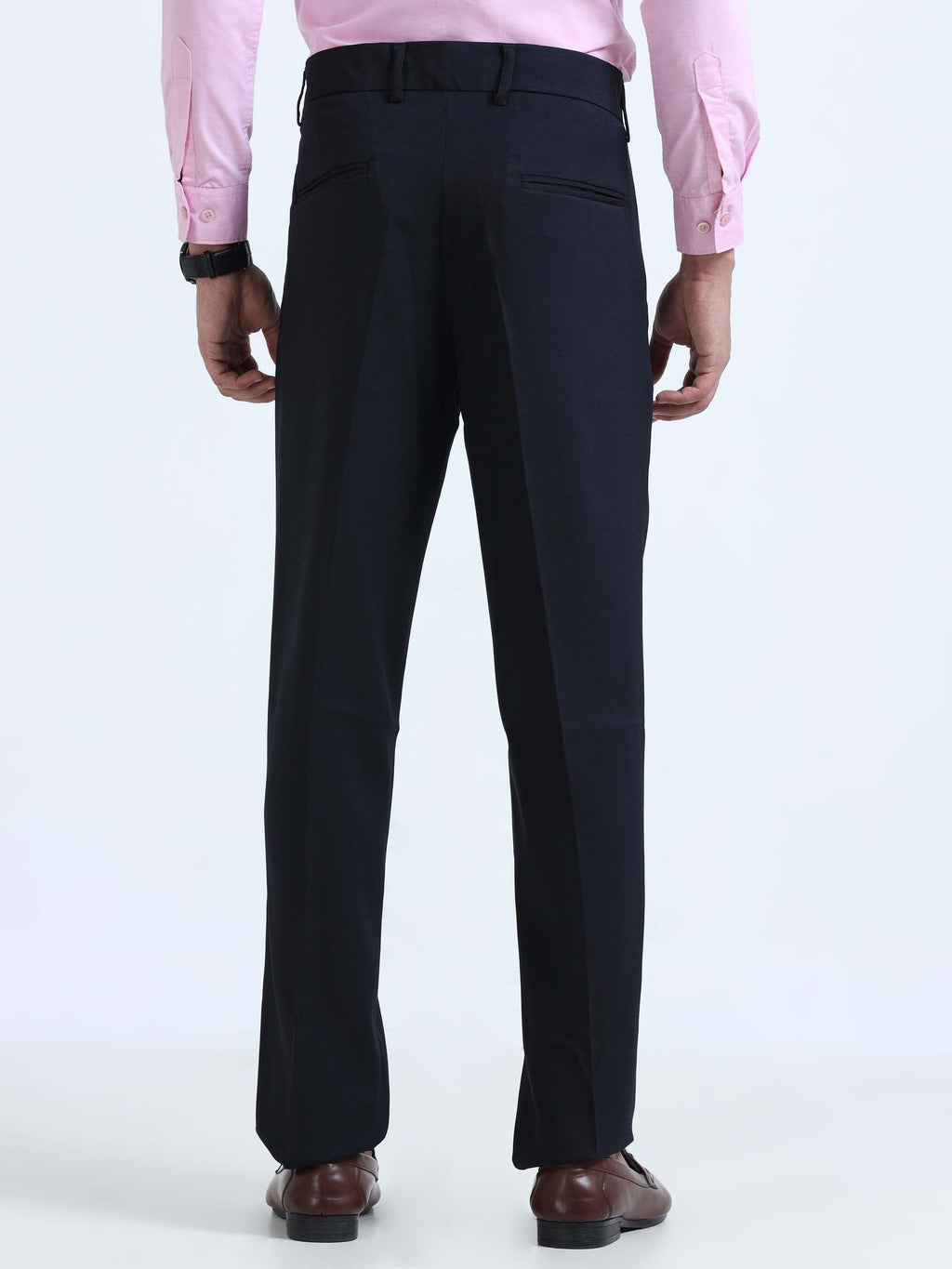 Men Bon Voyage Pleat Pant-Navy