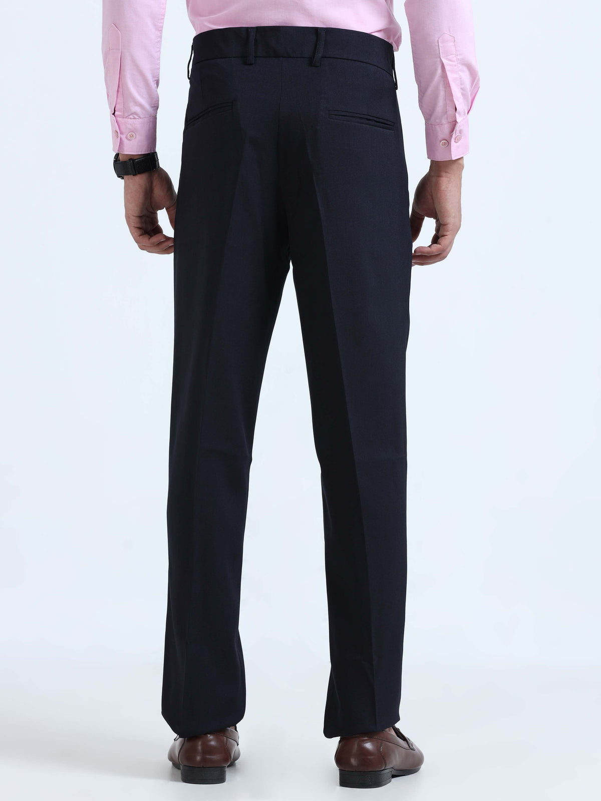Men Bon Voyage Pleat Pant-Navy