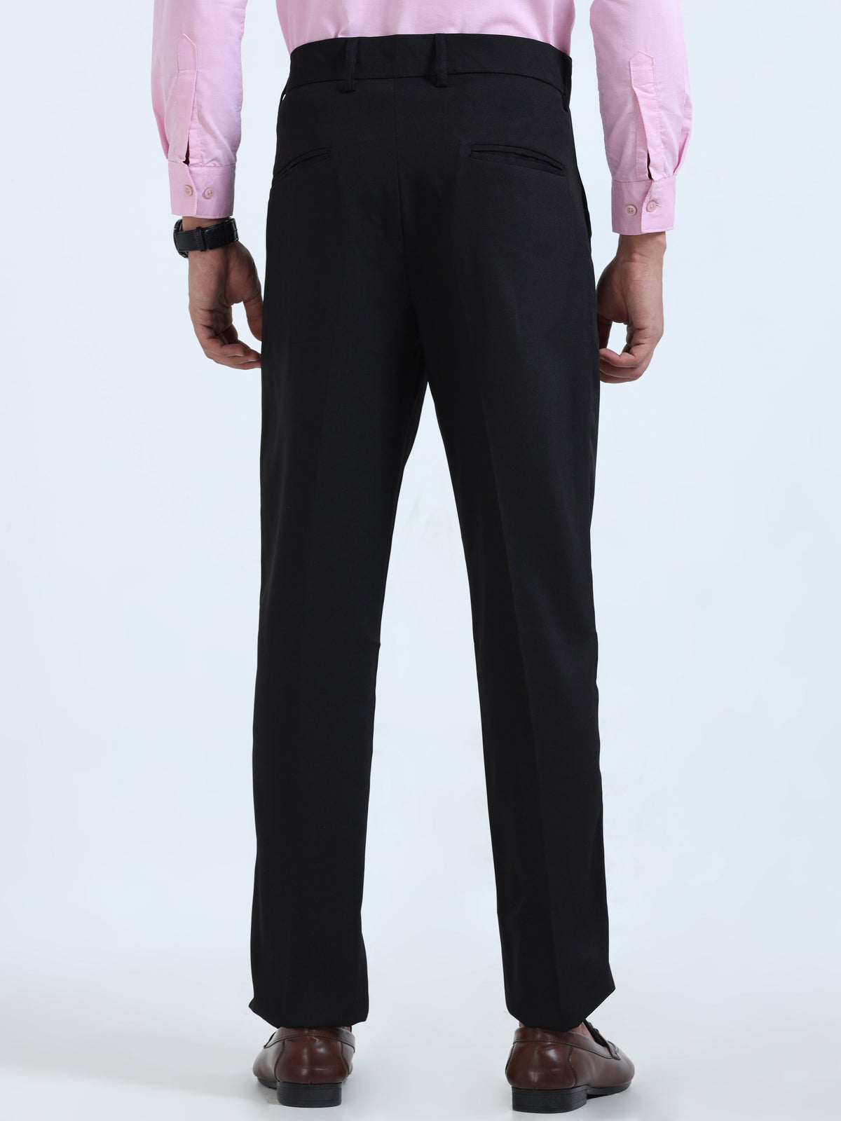 Men Bon Voyage Pleat Pant- Black