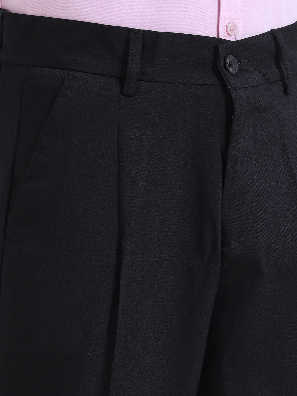 Men Bon Voyage Pleat Pant- Black