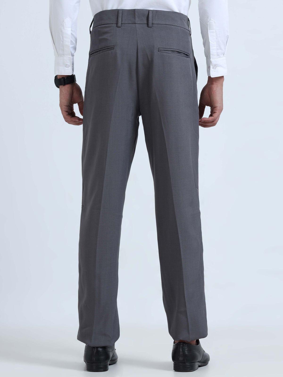 Men Bon Voyage Pleat Pant-Dk Grey
