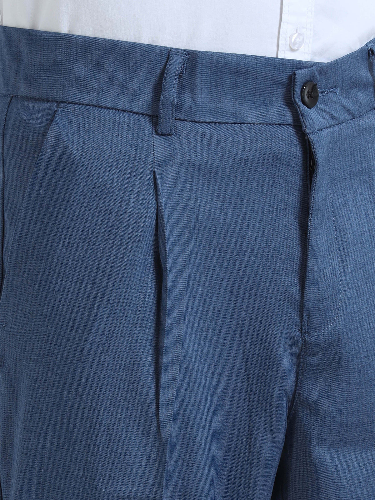 Men Bon Voyage Pleat Pant-Royal Blue
