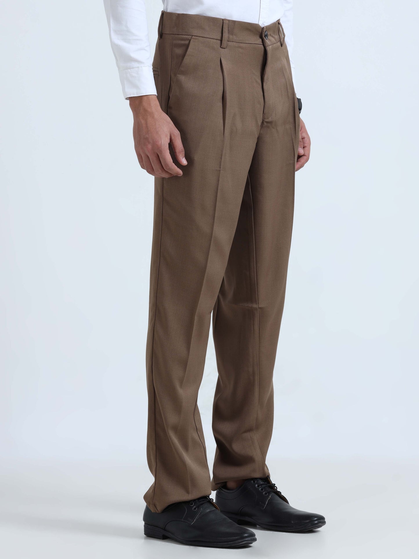 Men Bon Voyage Pleat Pant-Khaki