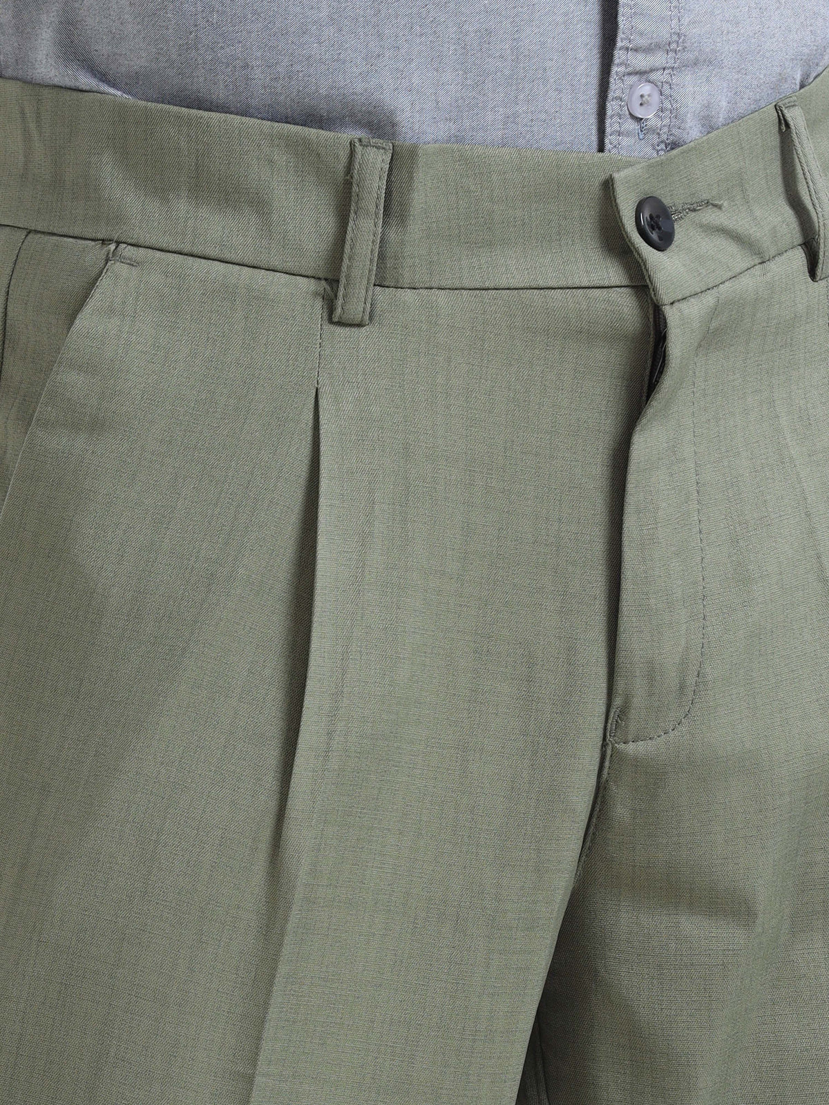 Men Bon Voyage Pleat Pant-Fern