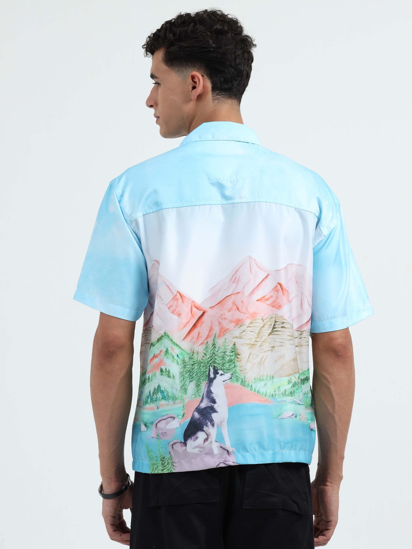 Men Vagabond Oversized Shirt
