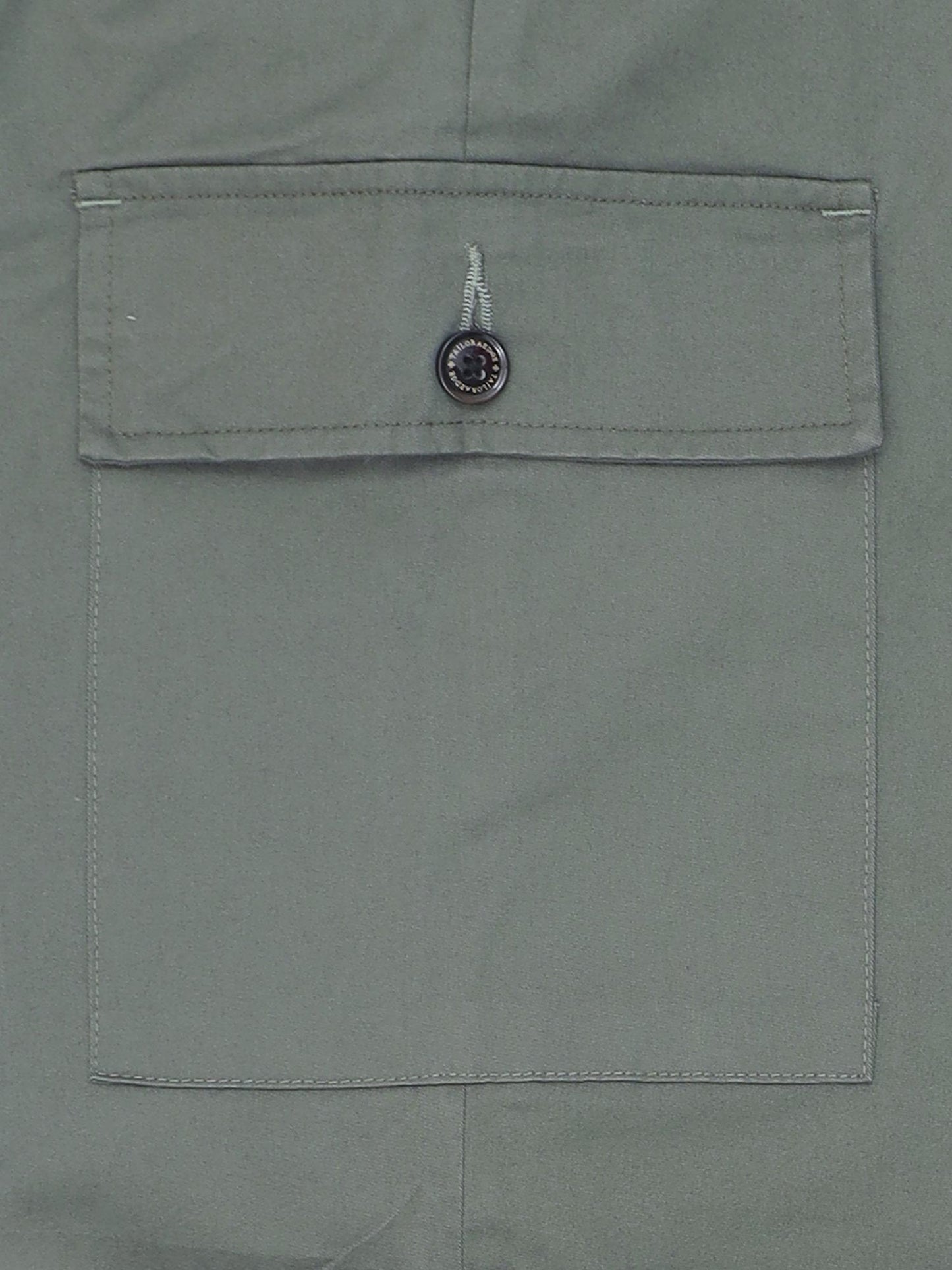 Milano Double Pleated Olive Relaxed Cargo