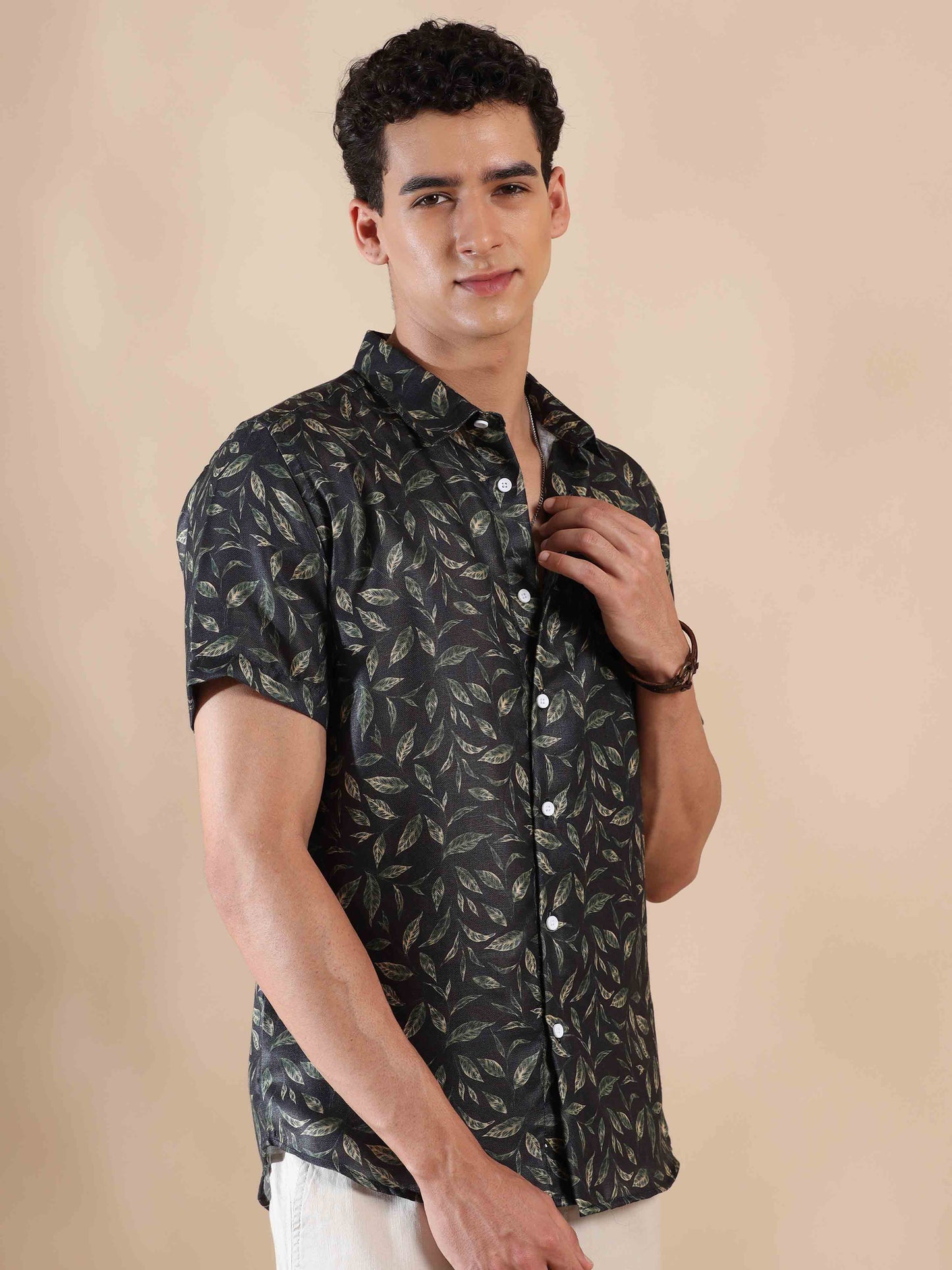Summer midnight magic Cotton Shirt
