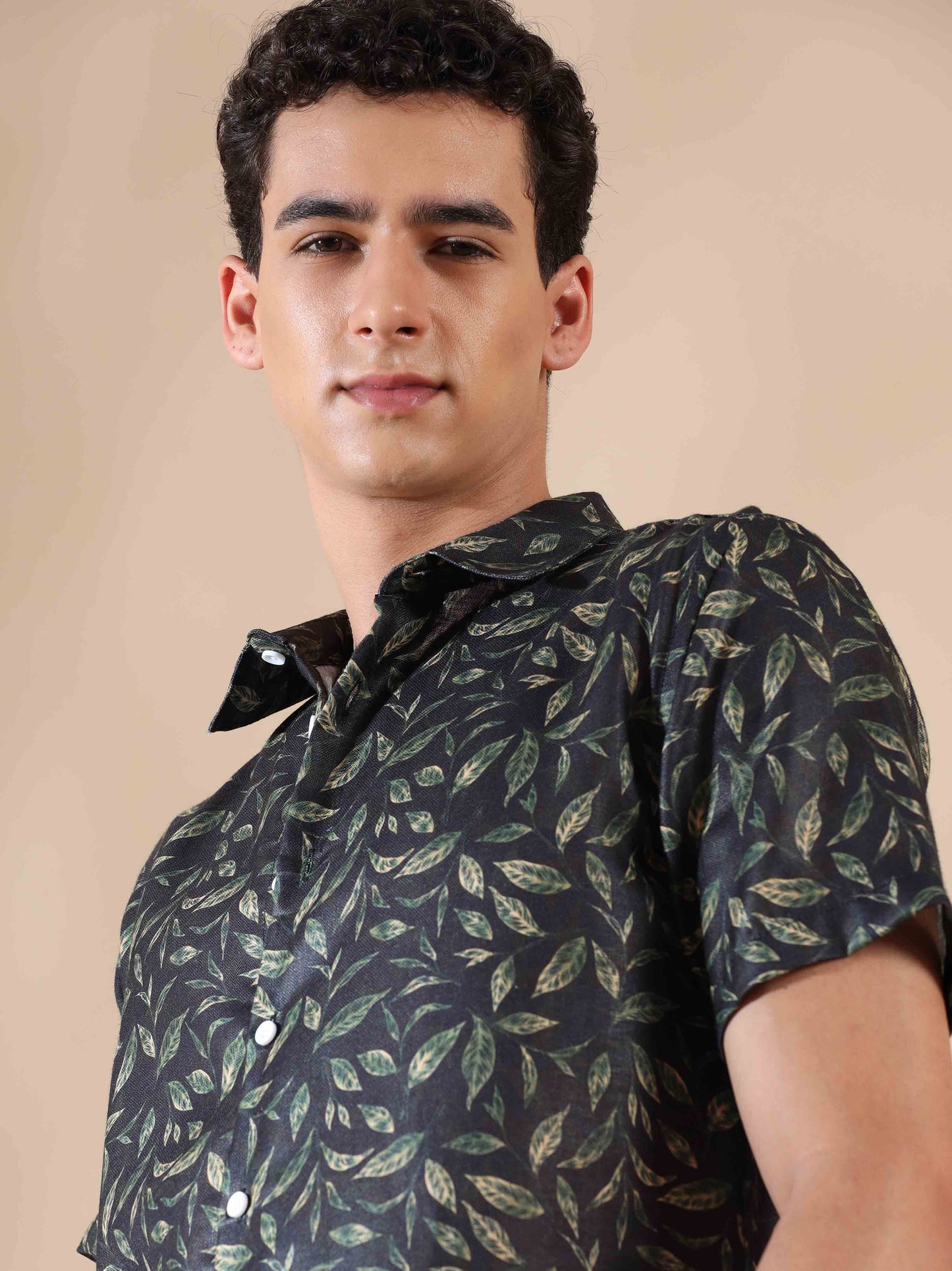 Summer midnight magic Cotton Shirt